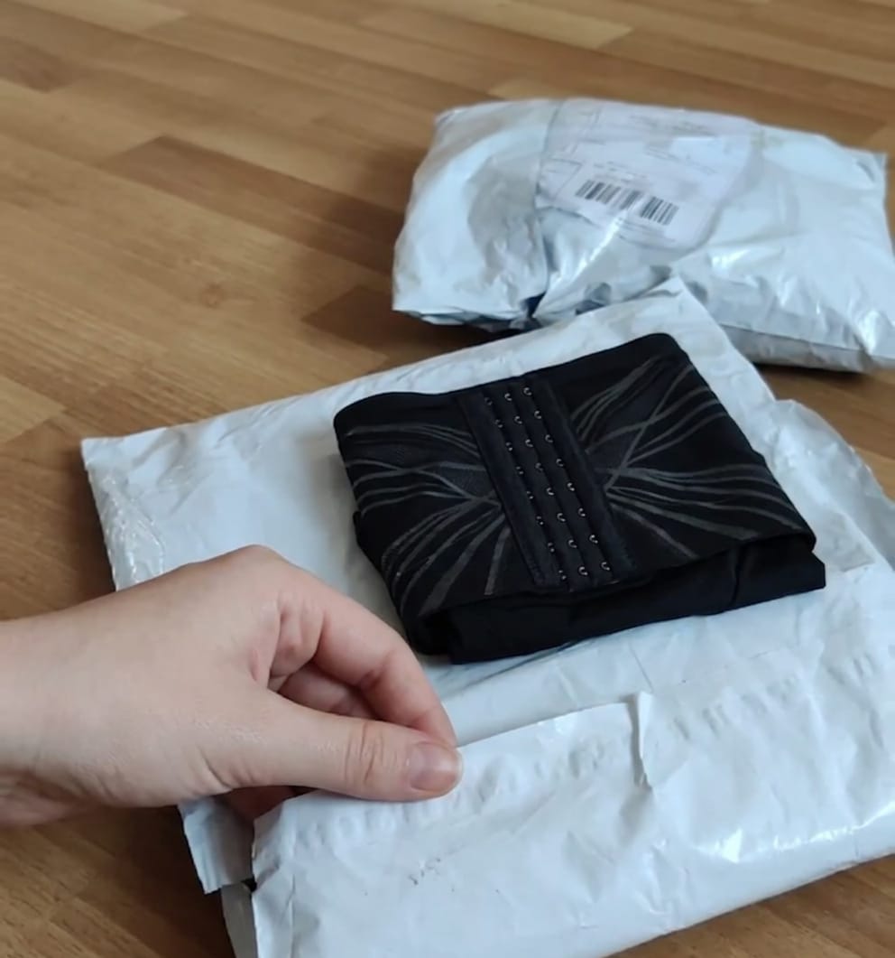 Customer photo review of Panty moldeador de abdomen Bajo
