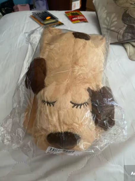 Customer photo review of Peluche con Latido para Perros