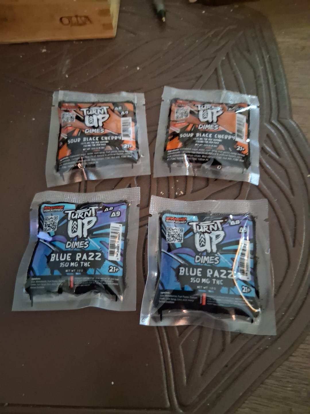 Customer photo review of Dime Gummy - Sour Black Cherry