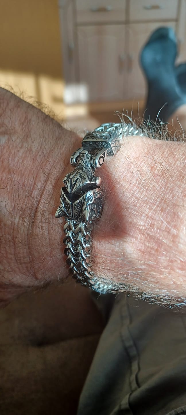 Customer photo review of Fenrir Bracelet