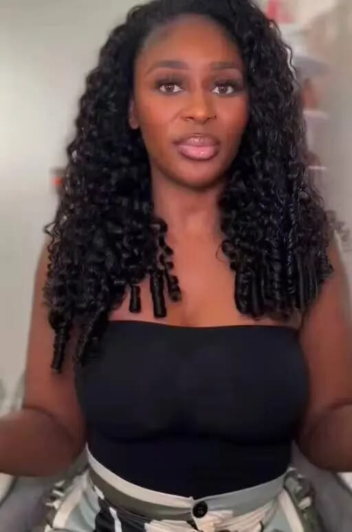 Customer photo review of LushCurls 3 in 1 Wear Go Wig