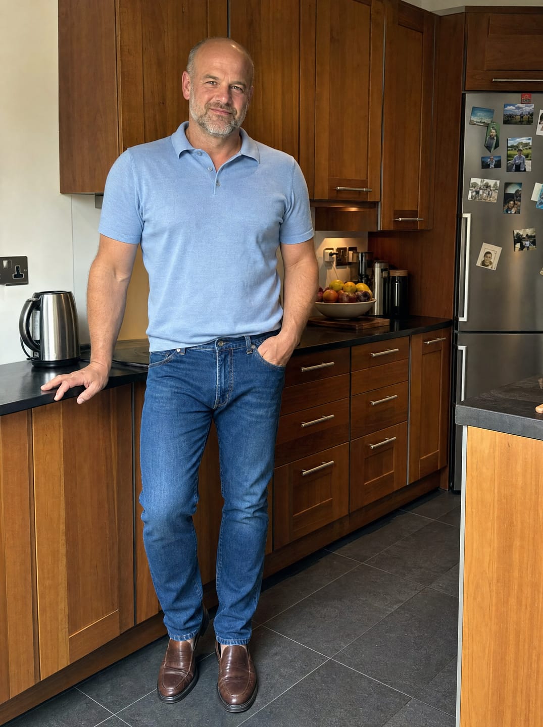 Customer photo review of The Precision Jeans – Indigo