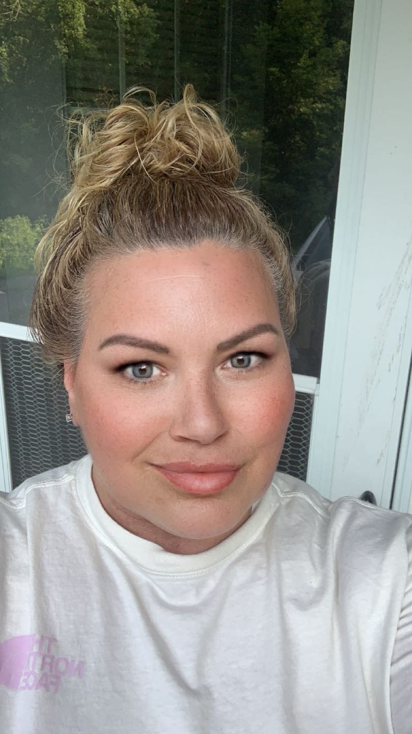 Customer photo review of Cyrene Gray Prescription Coloured Contact Lenses
