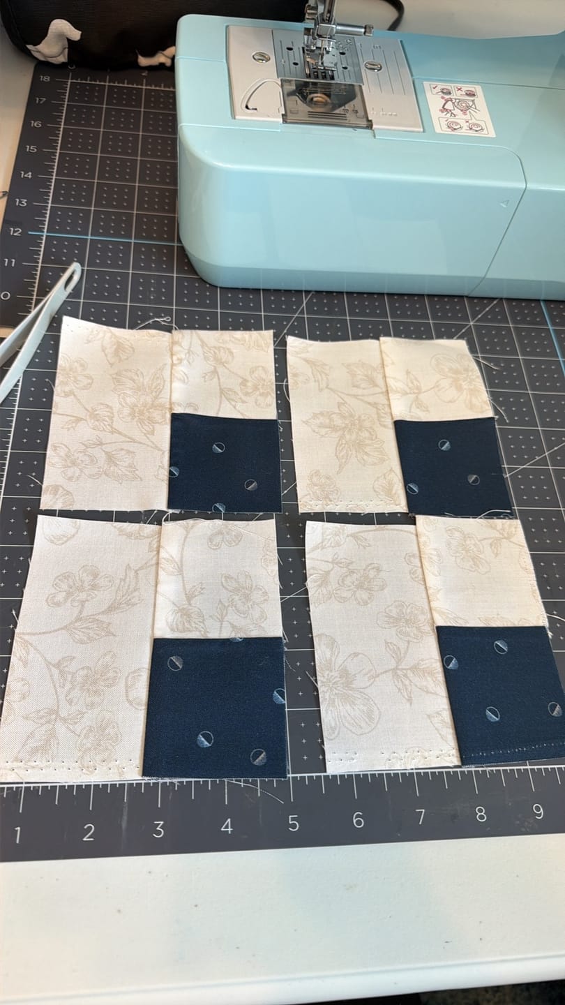 Customer photo review of Block Of The Month - Tulip Bellflower (104.5" x 104.5")