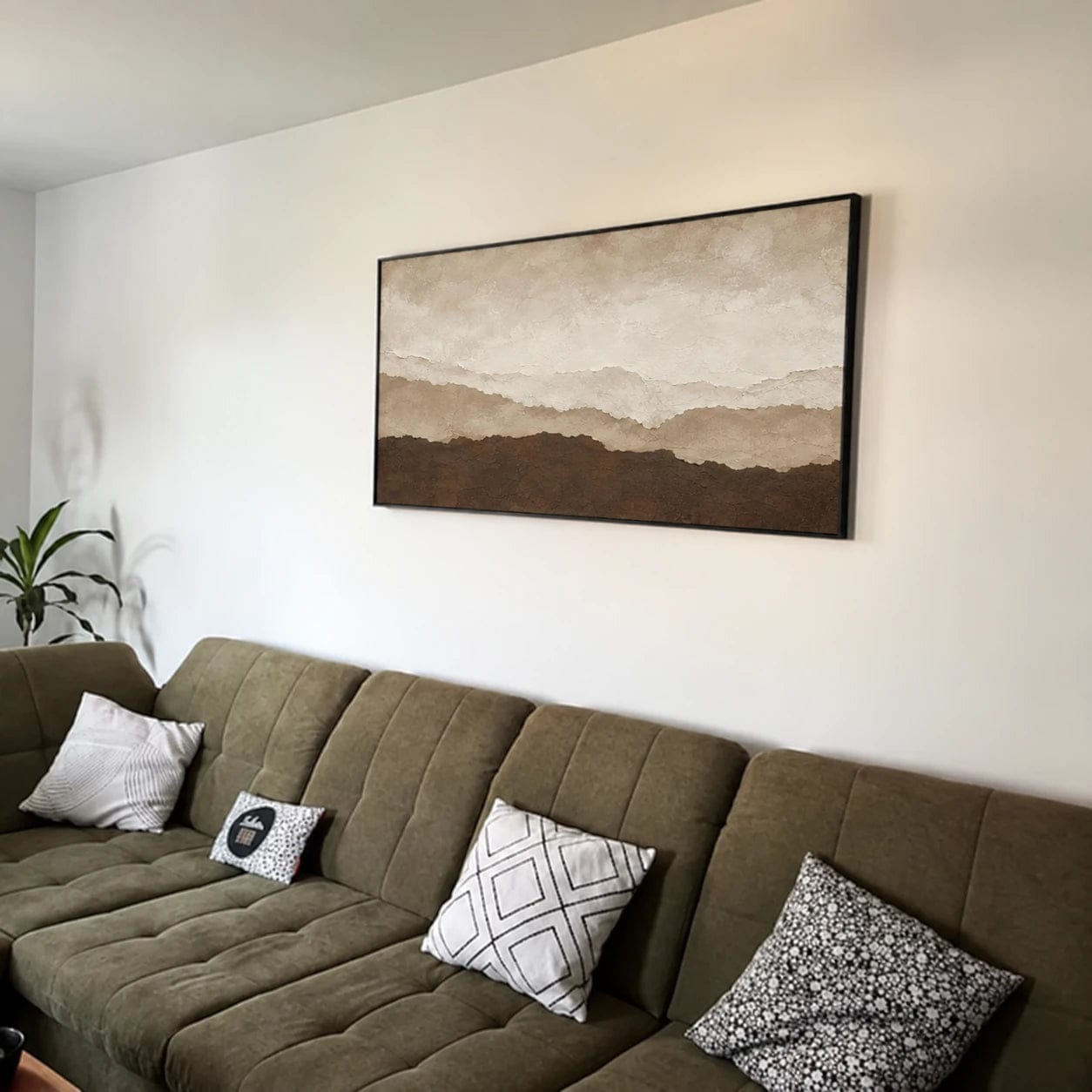 Customer photo review of Textured & Impasto Art｜Earthen Horizon Layers