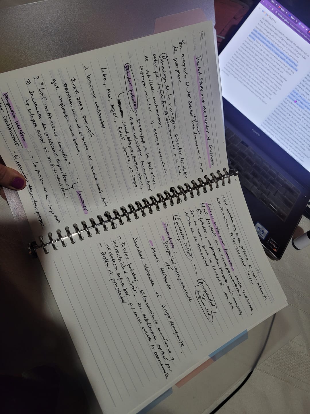 Customer photo review of Languo - Pack 50 Hojas para Libretas Anilladas Tipo Binder B5 con Sistema Refill