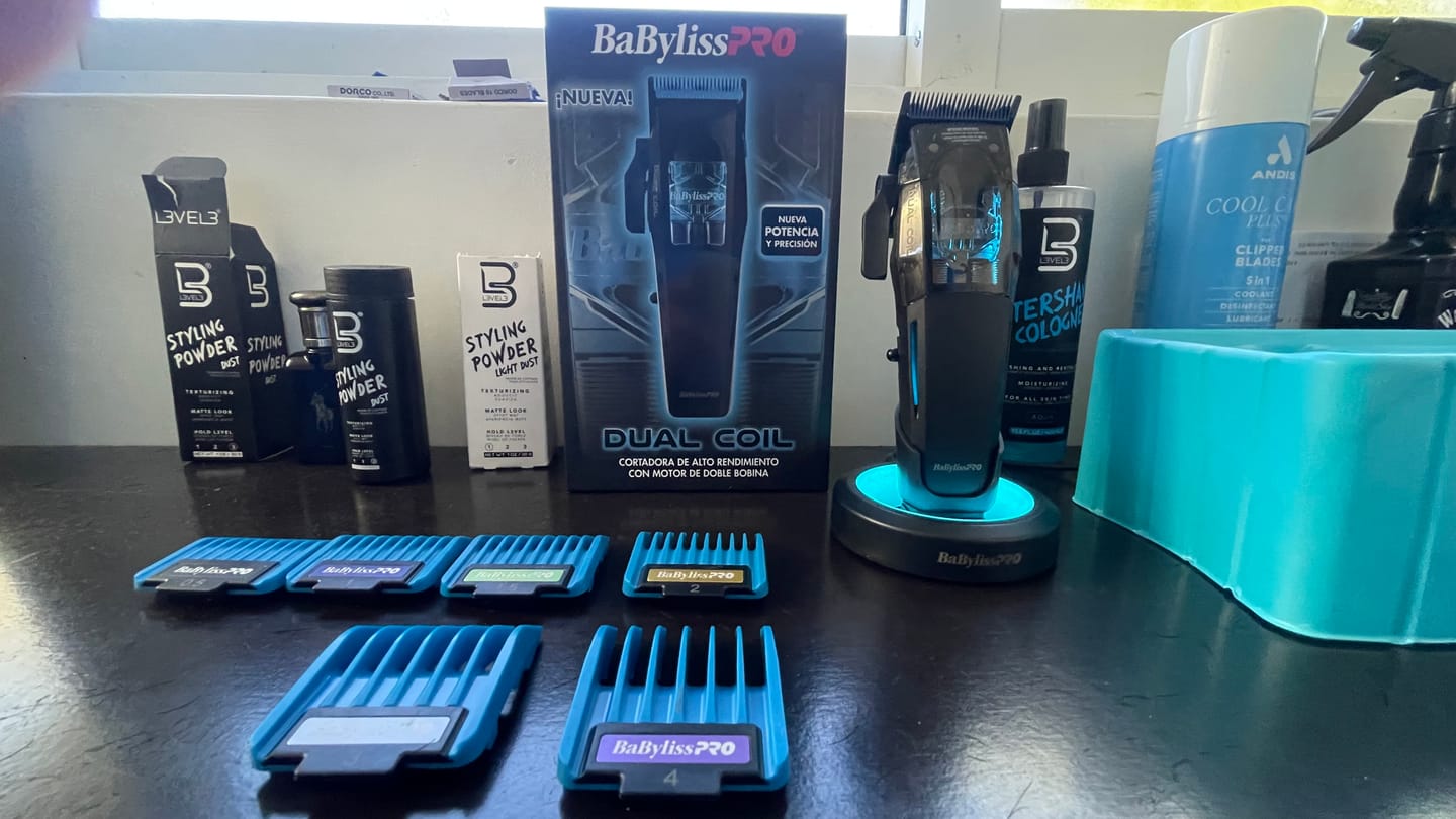 Customer photo review of BaByliss PRO - Clipper Dual