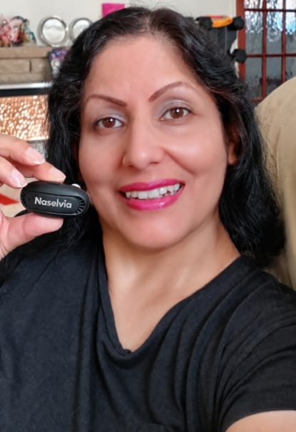 Customer photo review of Naselvia™ Una nueva forma de respirar