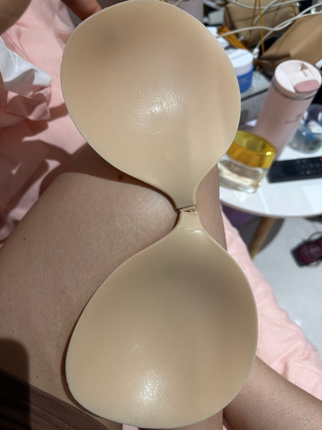 Customer photo review of Brasier Invisible Adhesivo de Silicona, Keep Me Close - Nipskin®