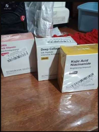 Customer photo review of SUNGBOON EDITOR Speed Ampoule – 3 Trattamenti Viso