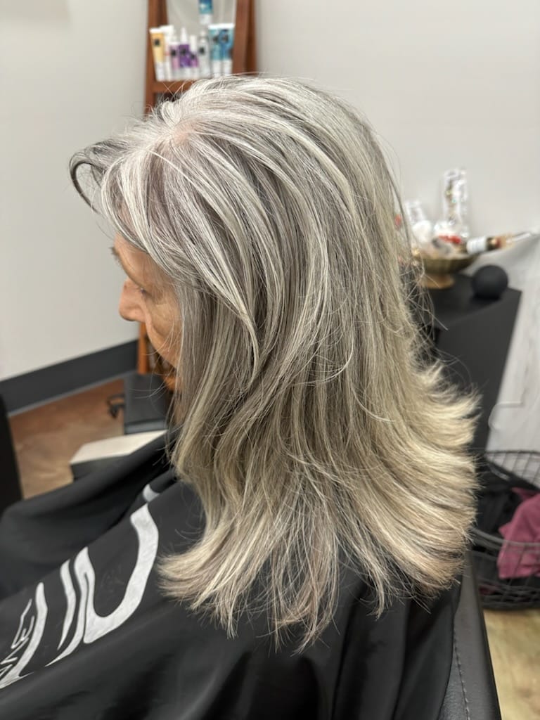 Customer photo review of NEW Chai Spice Shampoo & Conditioner Bundle