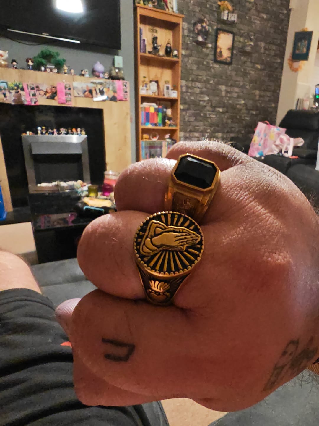 Customer photo review of SACRED GOLD.