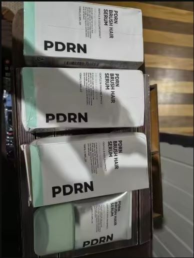 Customer photo review of PDRN Brush Hair Serum – Trattamento Cuoio Capelluto