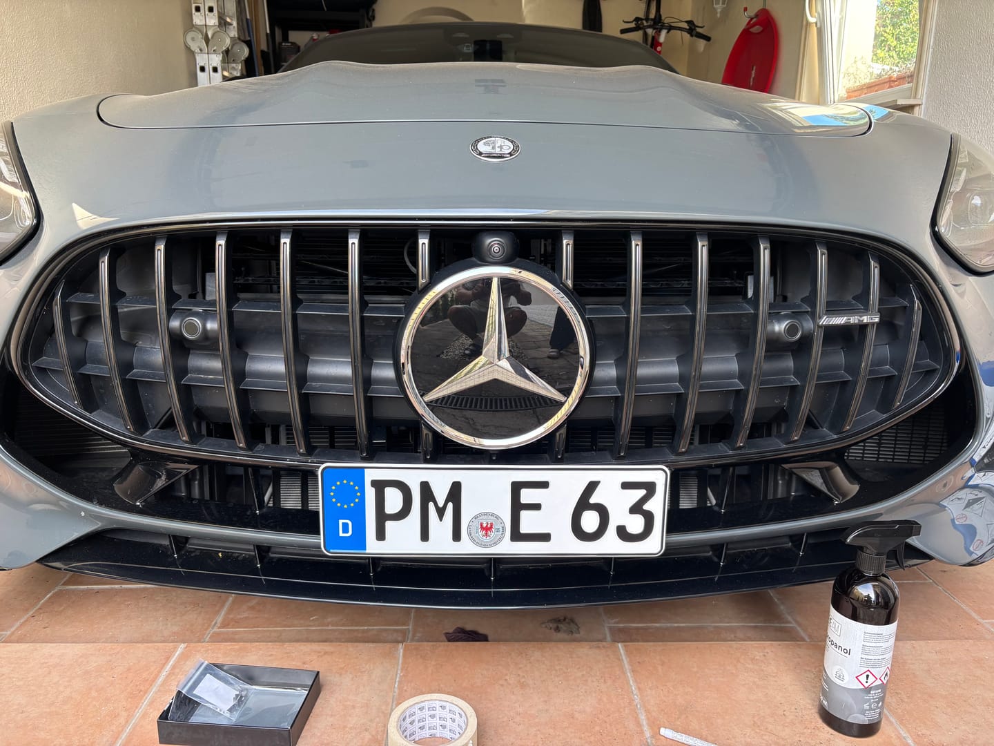 Customer photo review of Mercedes AMG GT63 Coupe C192 2024-Current - OEM Plinth Delete Kit (FRONT)