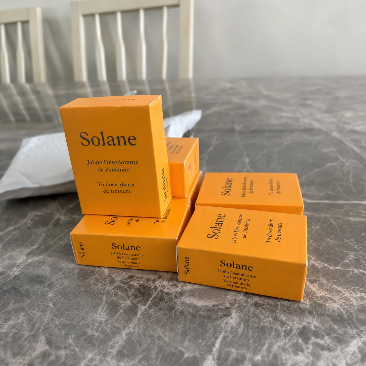 Customer photo review of Jabón Antiolor de Caqui Japonés