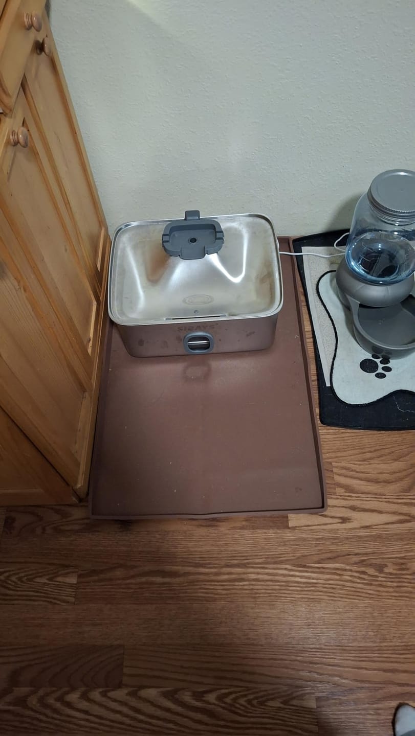 Customer photo review of Trinkbrunnen AquaFlow 15L