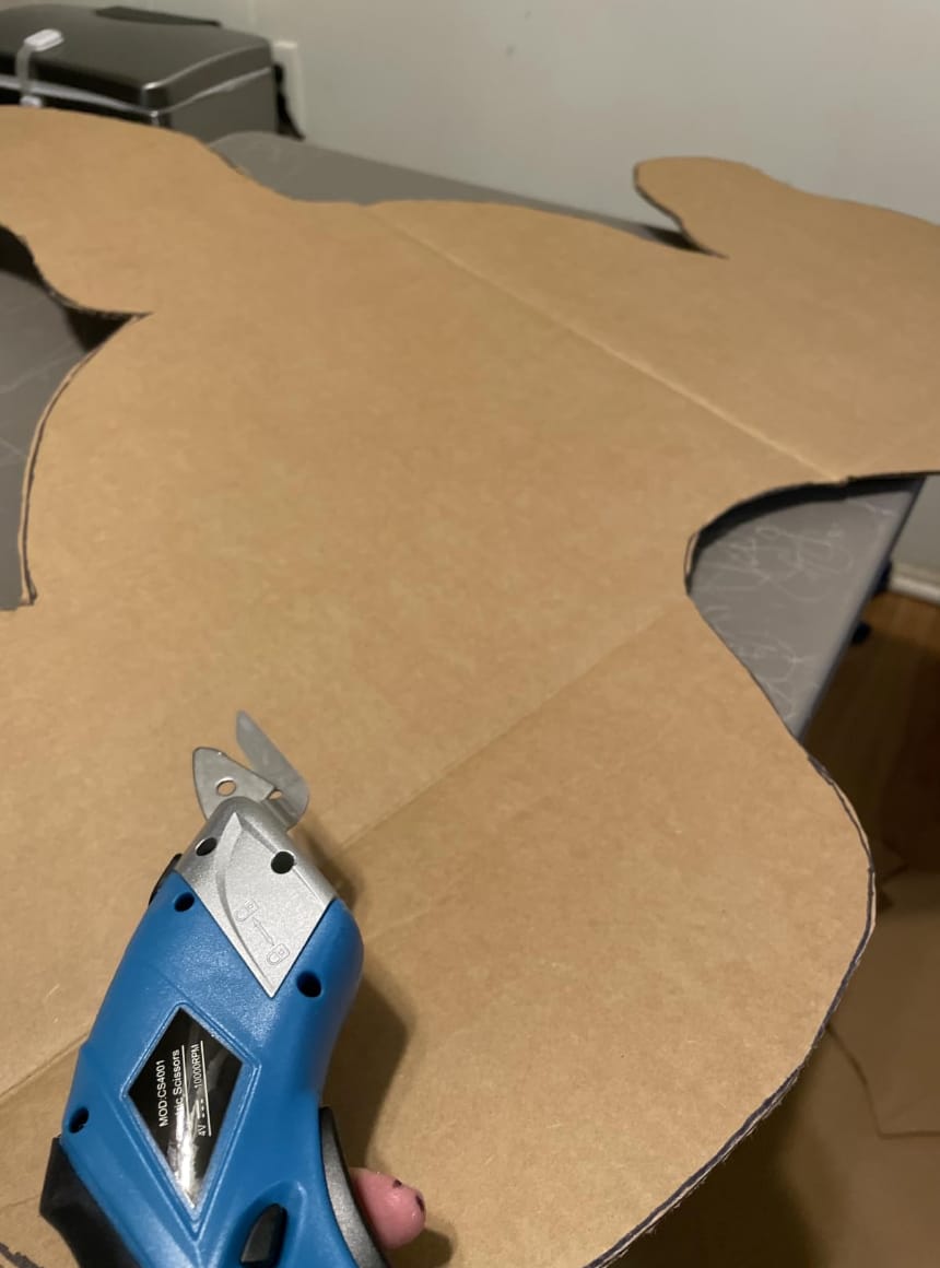 Customer photo review of Tijera electrica + Respuesto extra