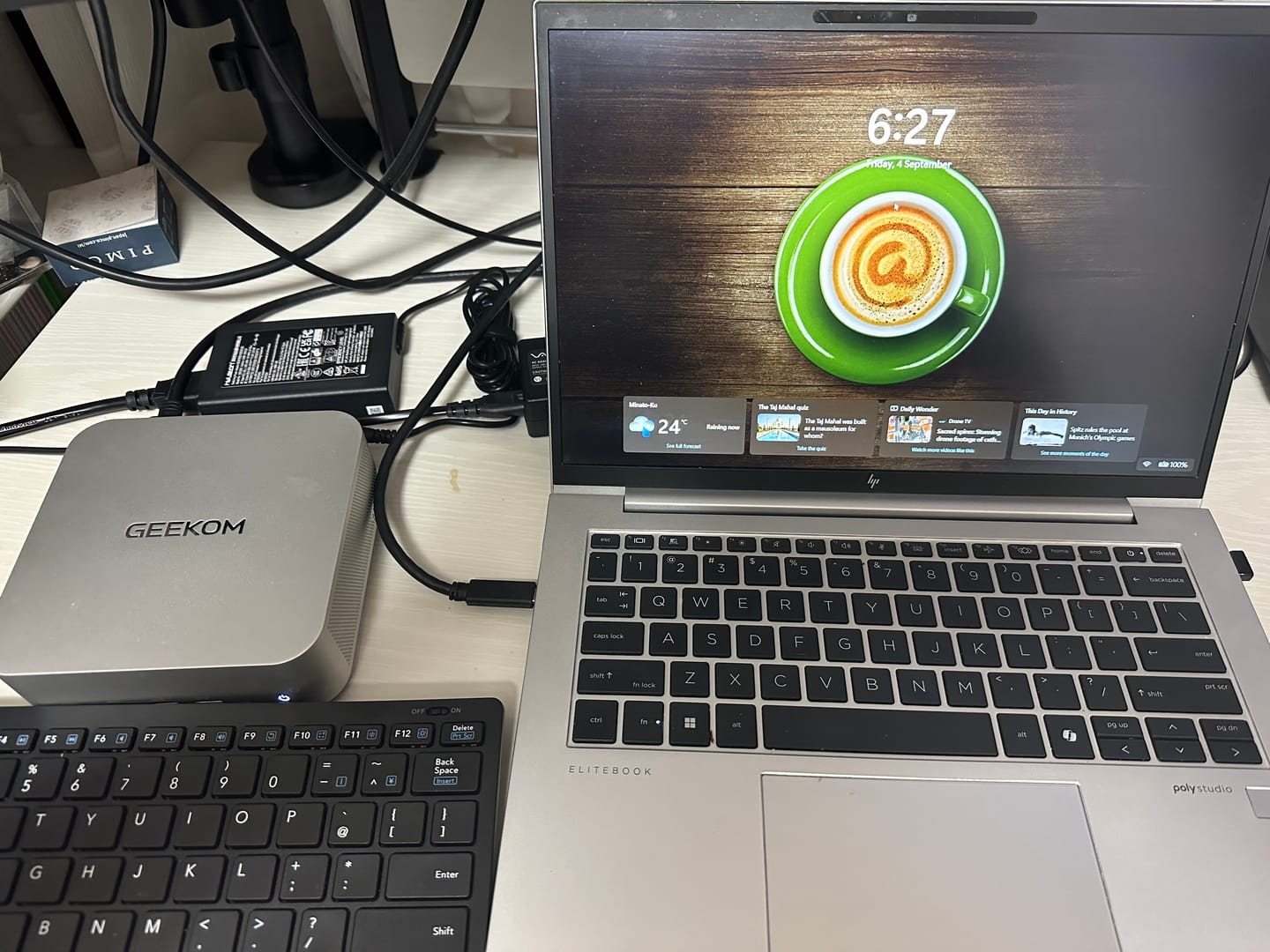Customer photo review of GEEKOM A7 MAX ミニPC AMD Ryzen R9-7940HS
