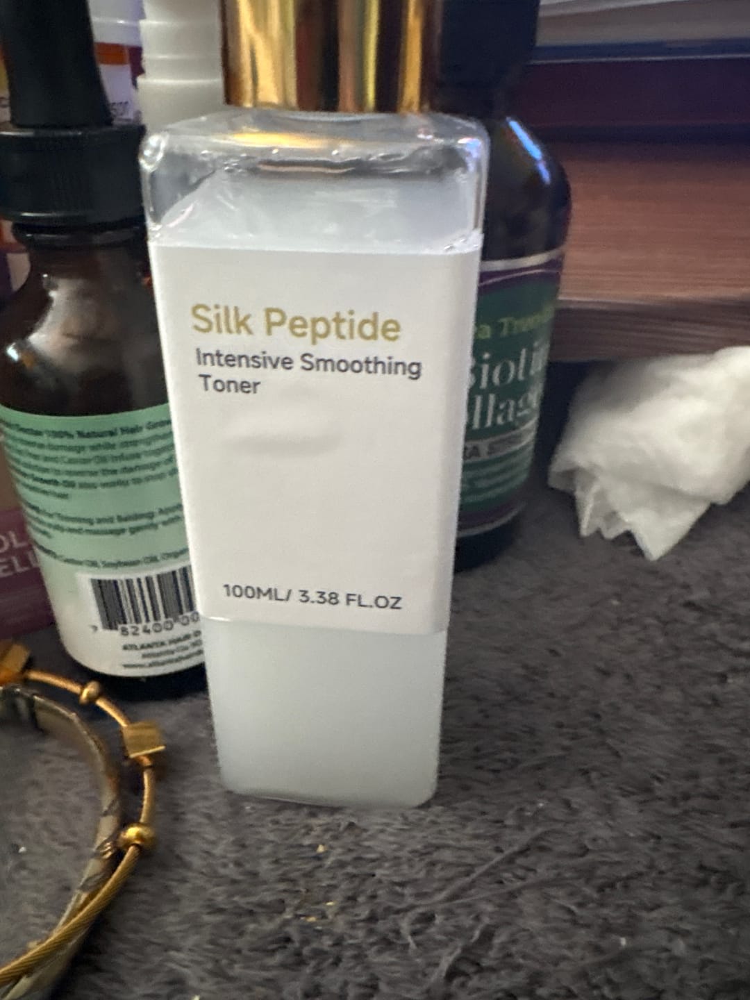 Customer photo review of Peptide Firming Toner