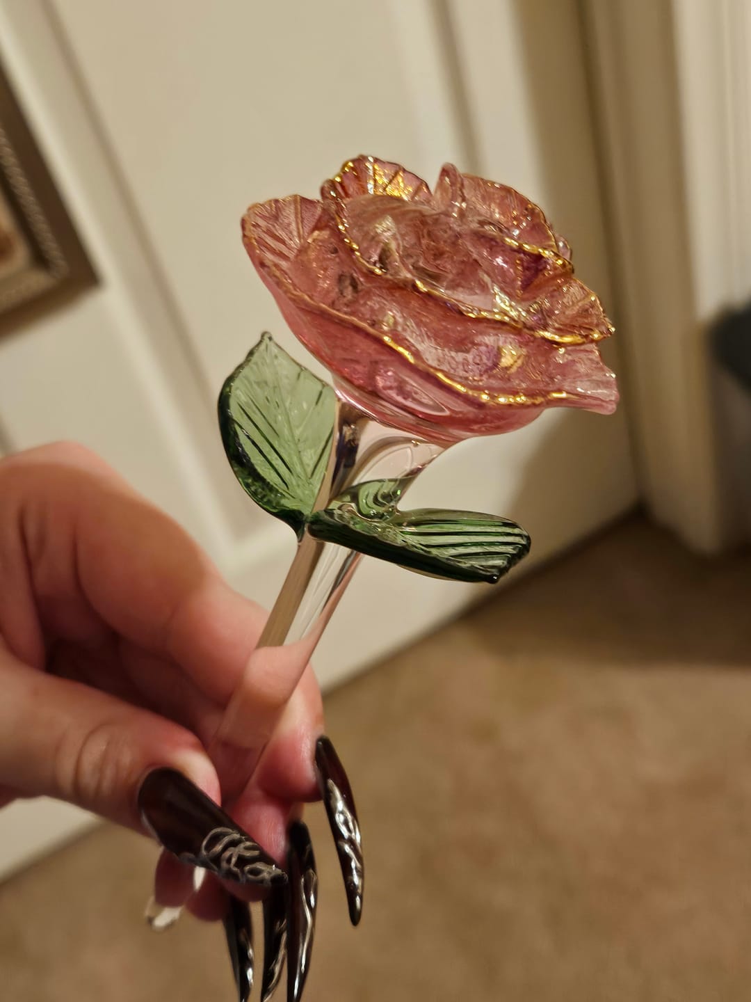 Customer photo review of Glass Roses by Dan