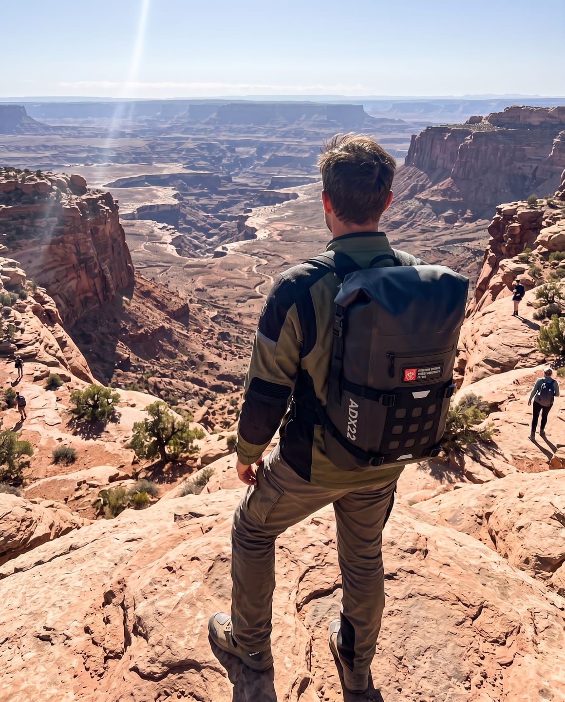 Customer photo review of 22L - Explorer Adventure Touring Backpack