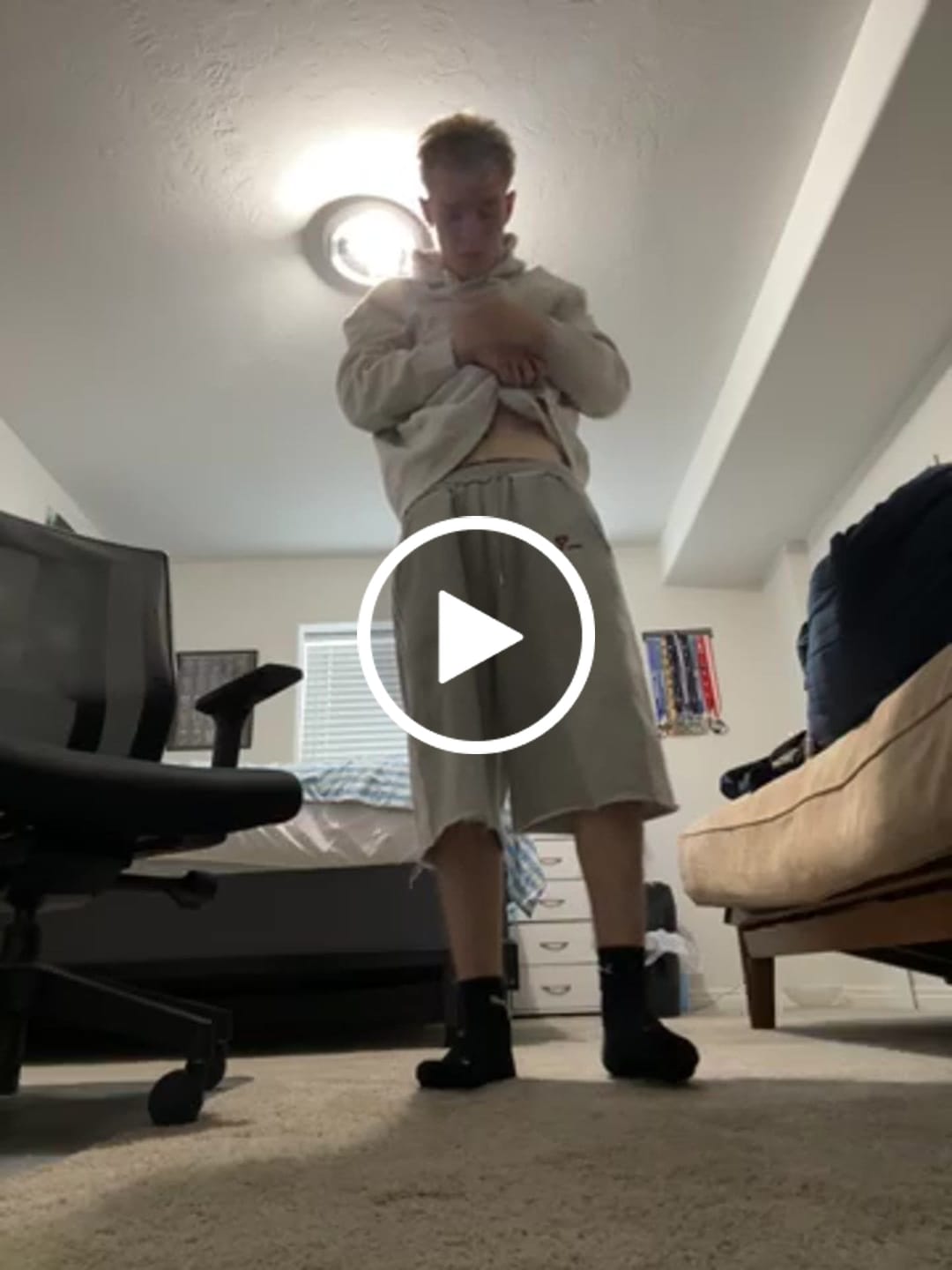 Customer video review of Aelfric Eden Double Waist Longline Shorts