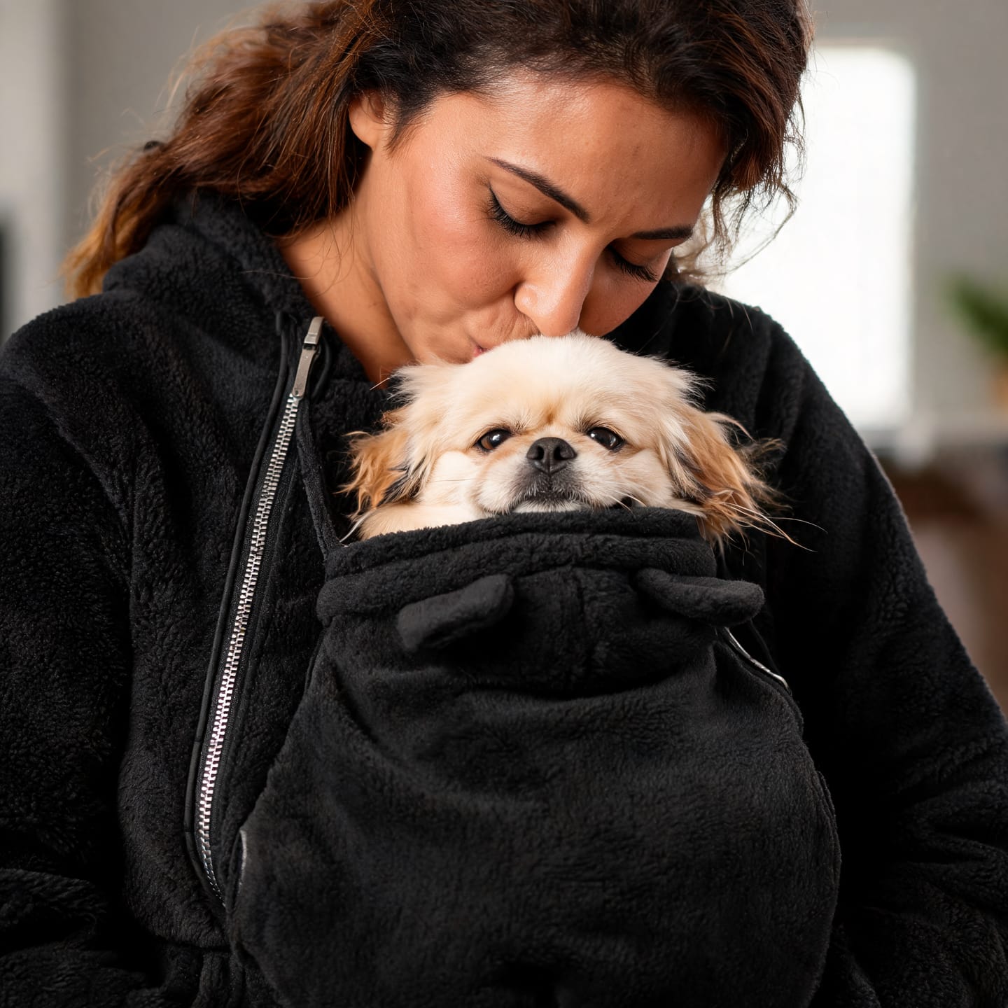 Customer photo review of MIMO™ — Hoodie para Perritos