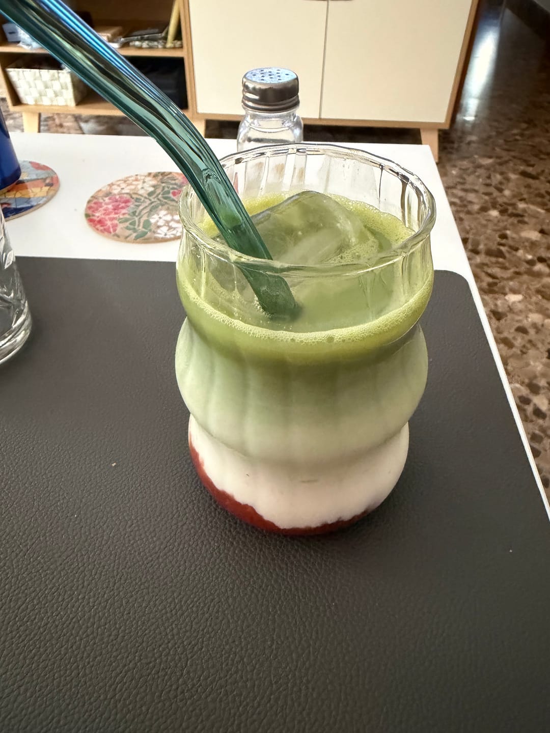 Customer photo review of Té Matcha Vainilla Premium