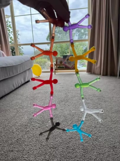 Customer photo review of Connectable Magnetic Figures