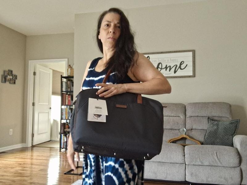 Customer photo review of Montecito 3.0 Softside Tote Bag, 15.5L
