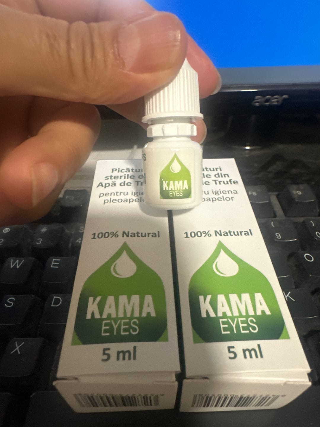 Customer photo review of Picături sterile oftalmice Kamaeyesvet 5 ml
