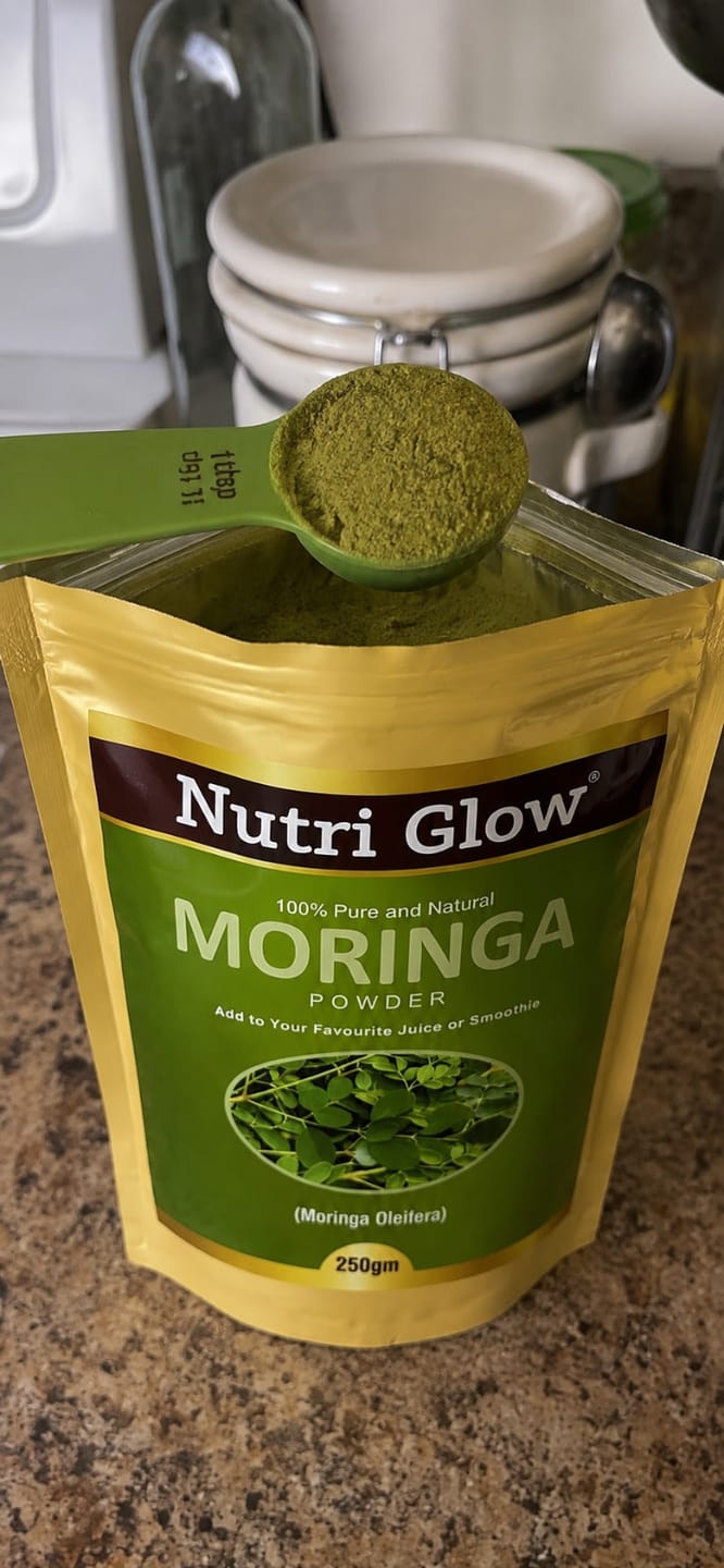 Customer photo review of Nutri Glow Organic Moringa Powder 250gms