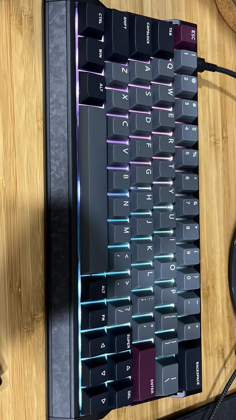 Customer photo review of IQUNIX EV63 Hall Effect Keyboard