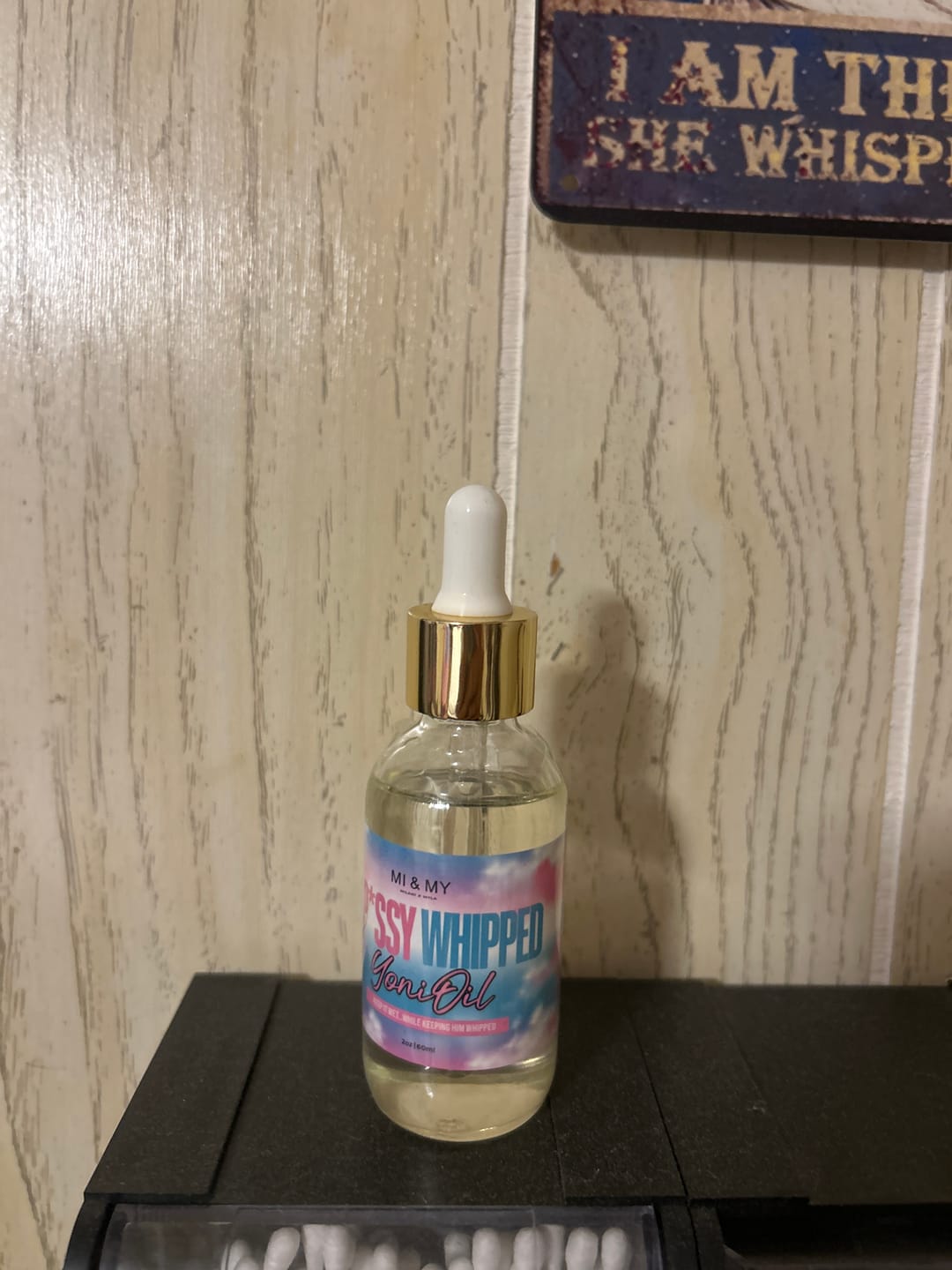 Customer photo review of P*ssy Whipped Yoni Oil