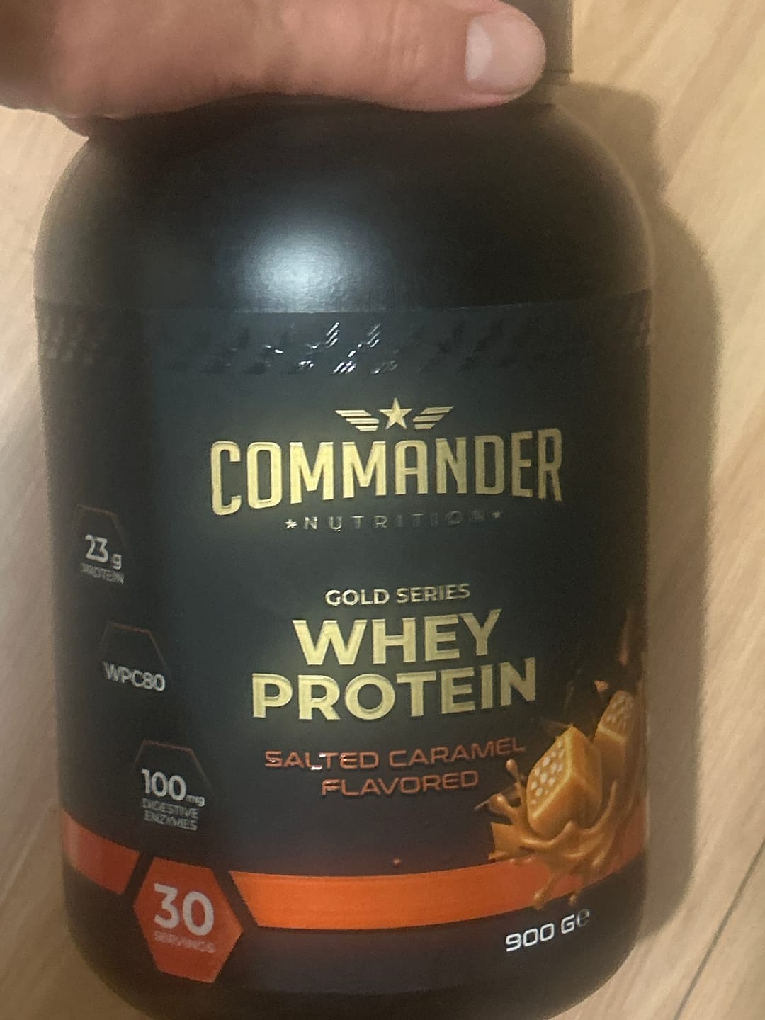 Customer photo review of Gold Whey Protein 900g (30 Servis)