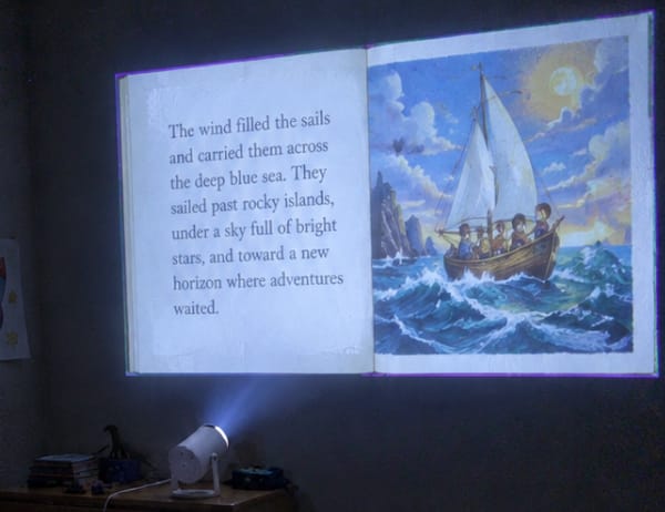 Customer photo review of Dreamora™ Smart Projector