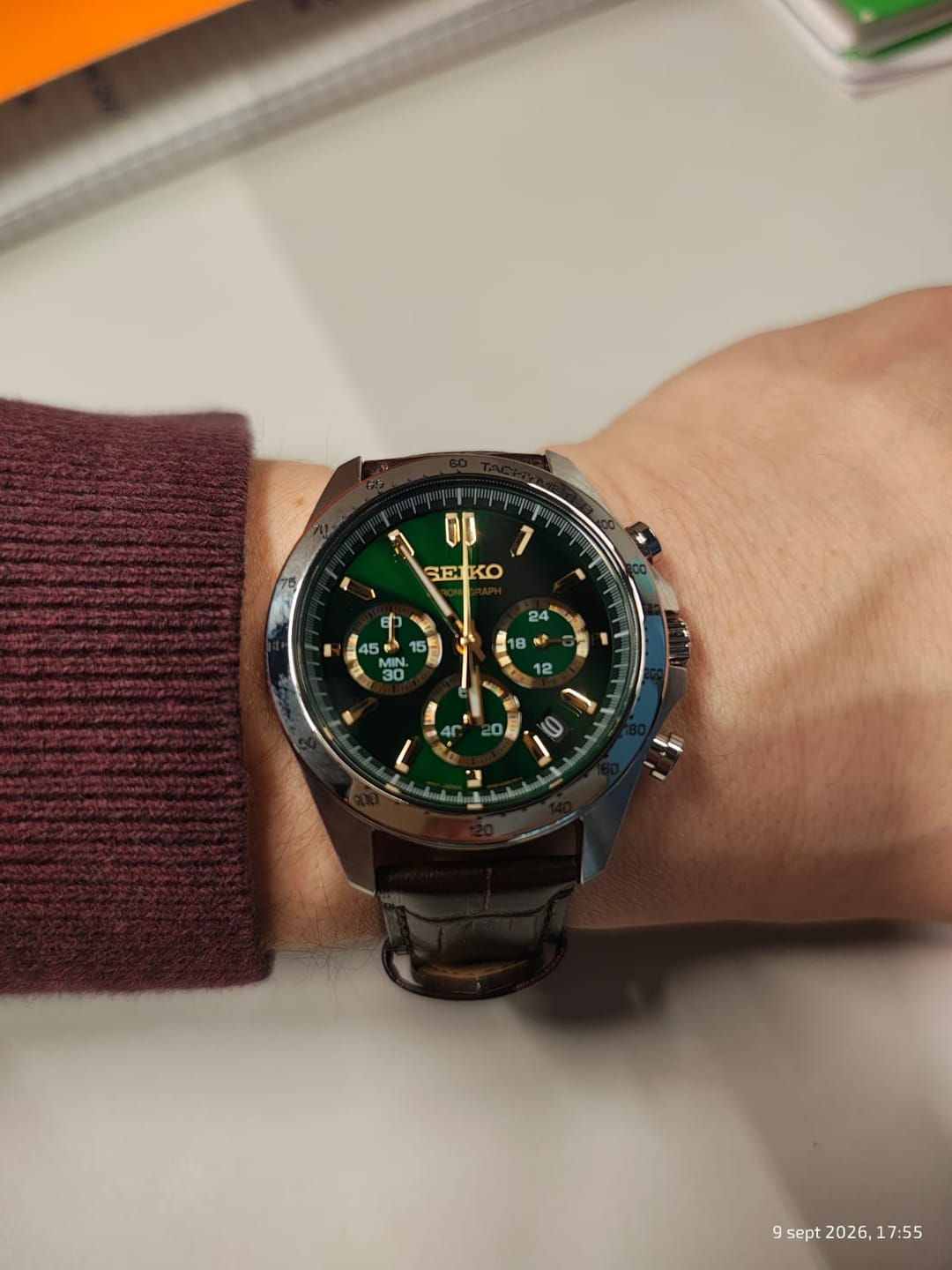 Customer photo review of Reloj Seiko Spirit SBTR017 Chronograph Quartz 42,2mm JDM