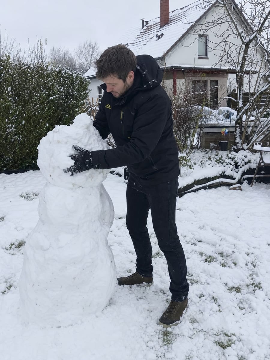 Customer photo review of Wasserdichte Winterjacke - Herren