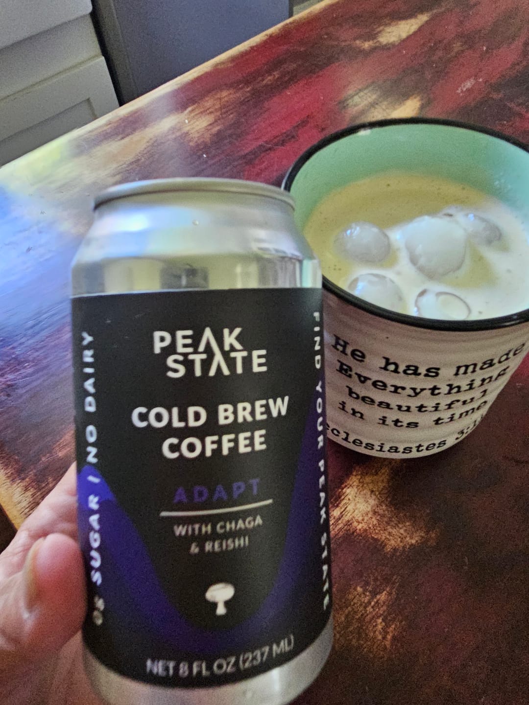 Customer photo review of Cold Brew with Benefits