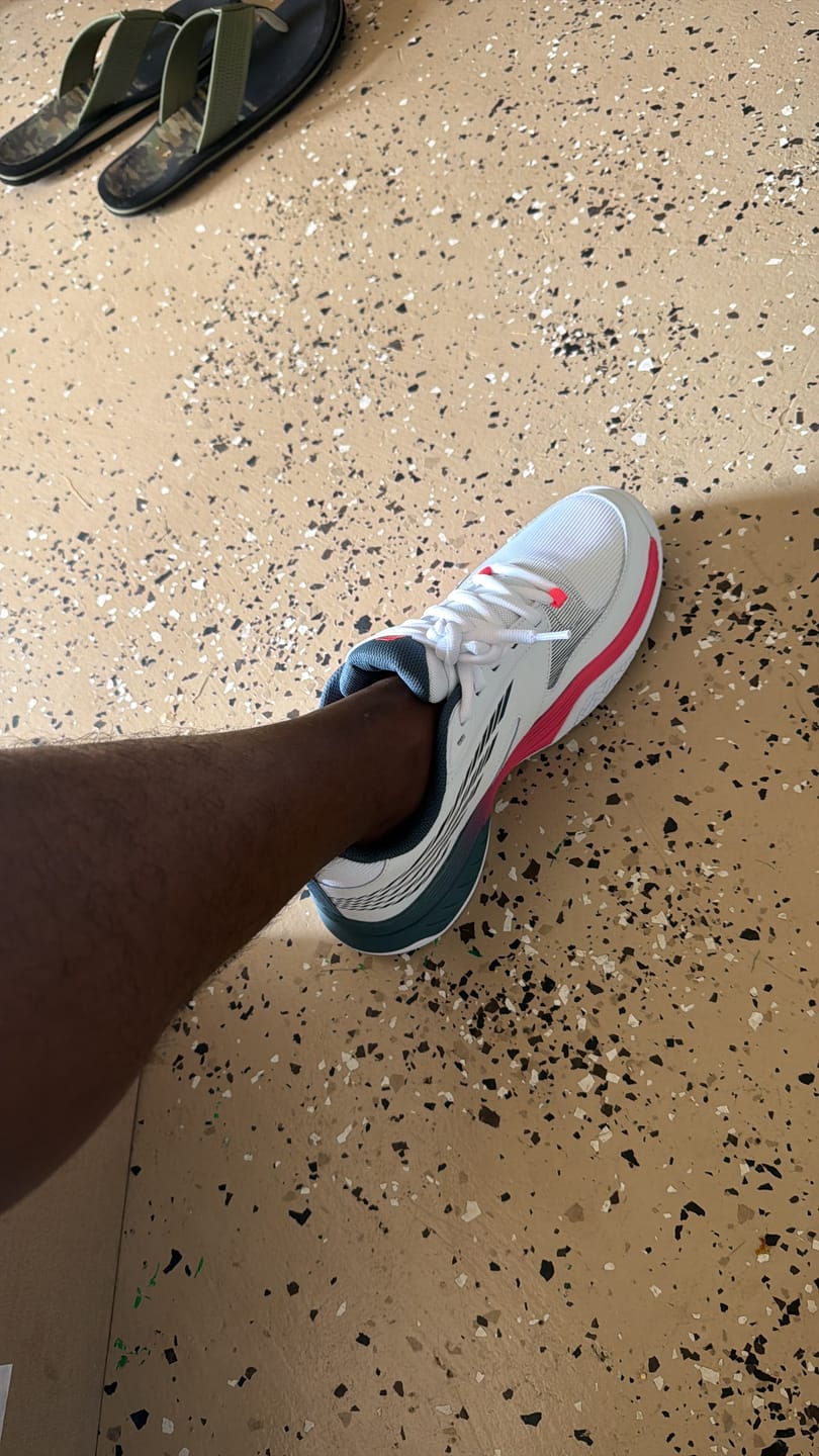 Customer photo review of 09190-129-M | SPEEDEX | WHITE/STARGAZER/NEON BLAZE