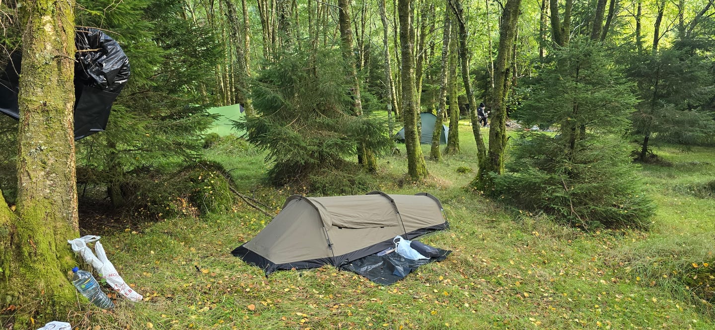 Customer photo review of Ultralight Groundsheet - Single