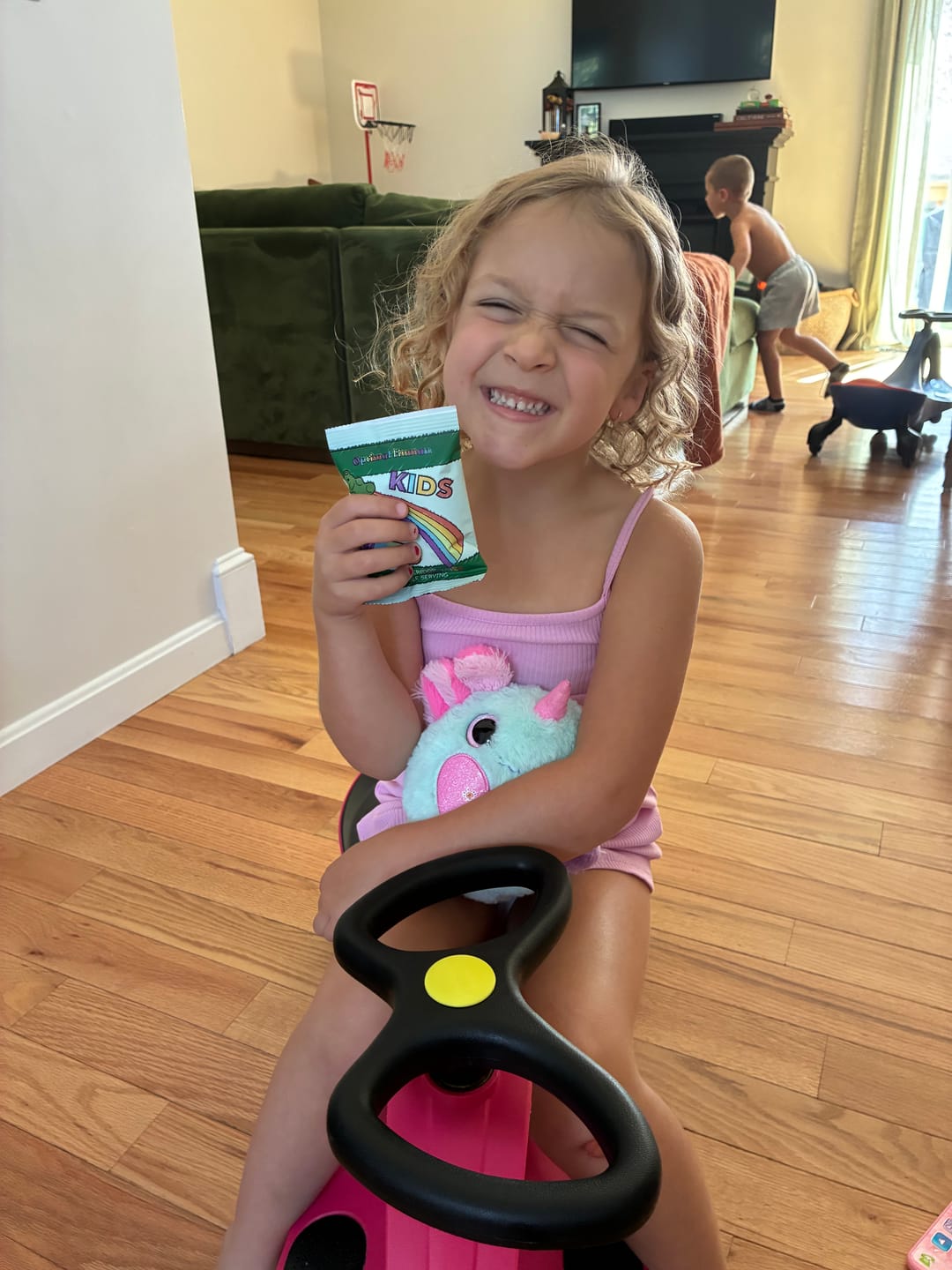 Customer photo review of Optimal Human - Superfood Greens Gummies (30 Day Supply)