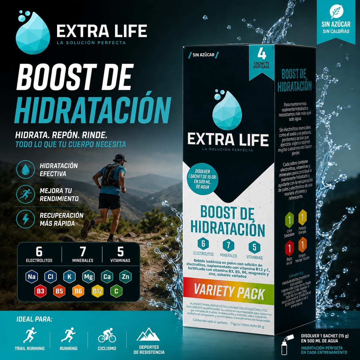 Customer photo review of Boost de Hidratación