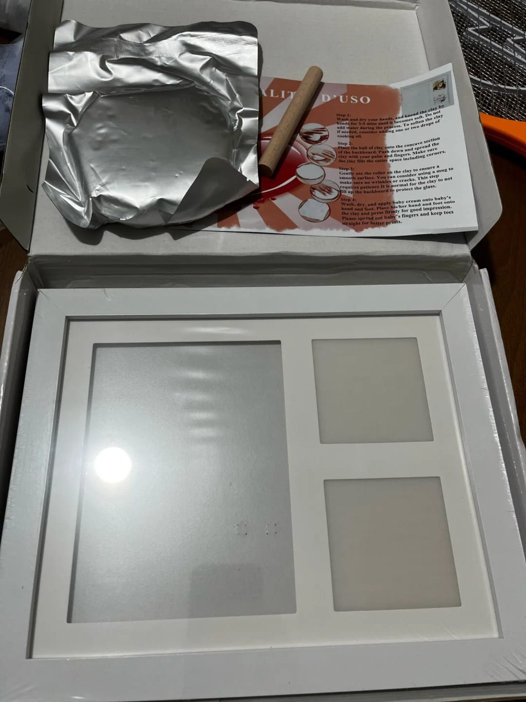 Customer photo review of BeliPaw™ - DIY Pet Paw Print Kit