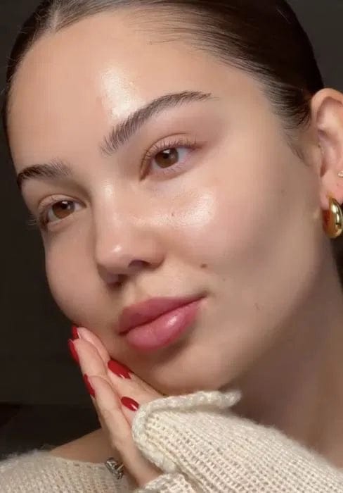 Customer photo review of Salmon PDRN Collagen Mask
