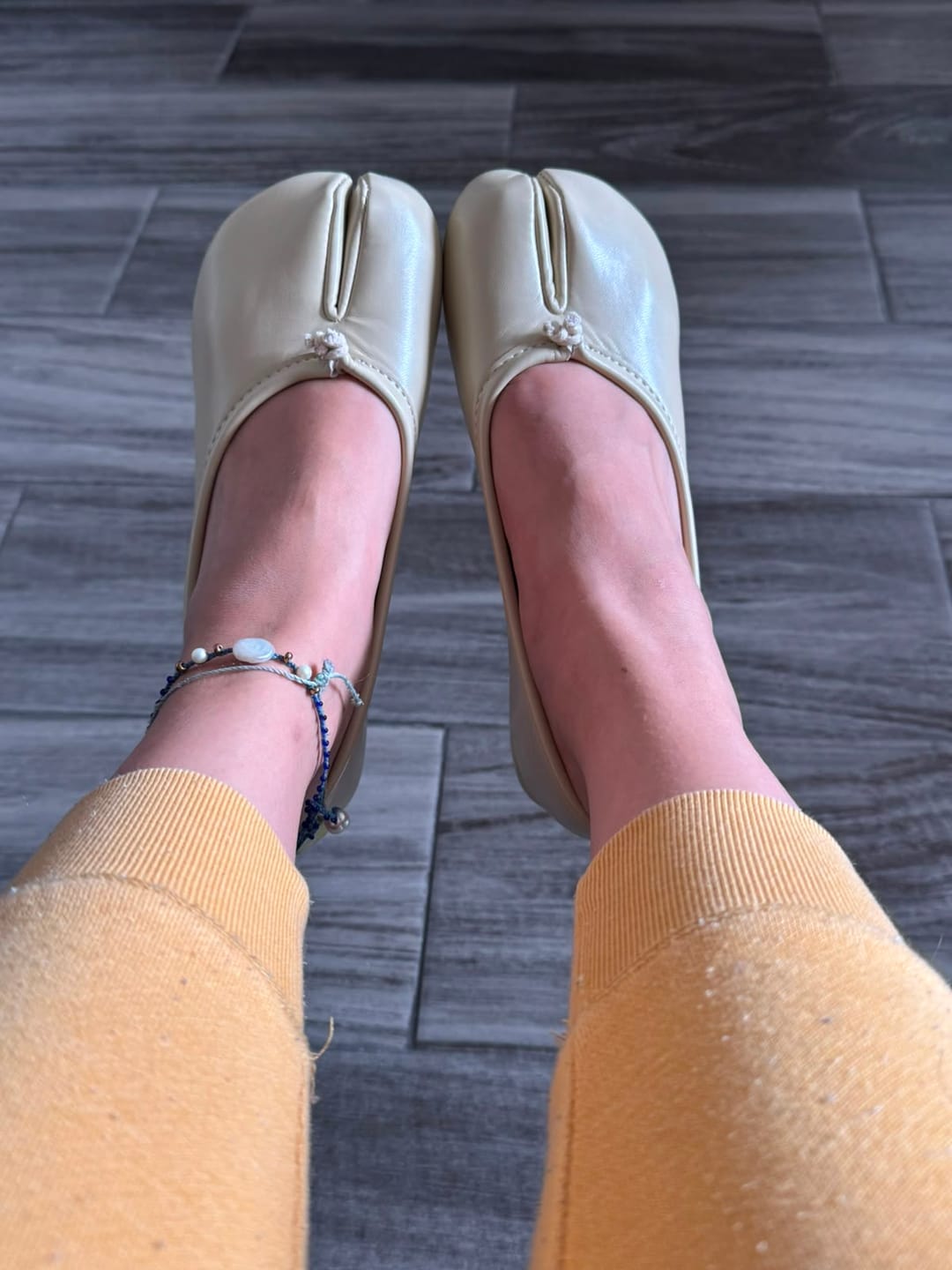 Customer photo review of Bailarinas Tabi Isabella