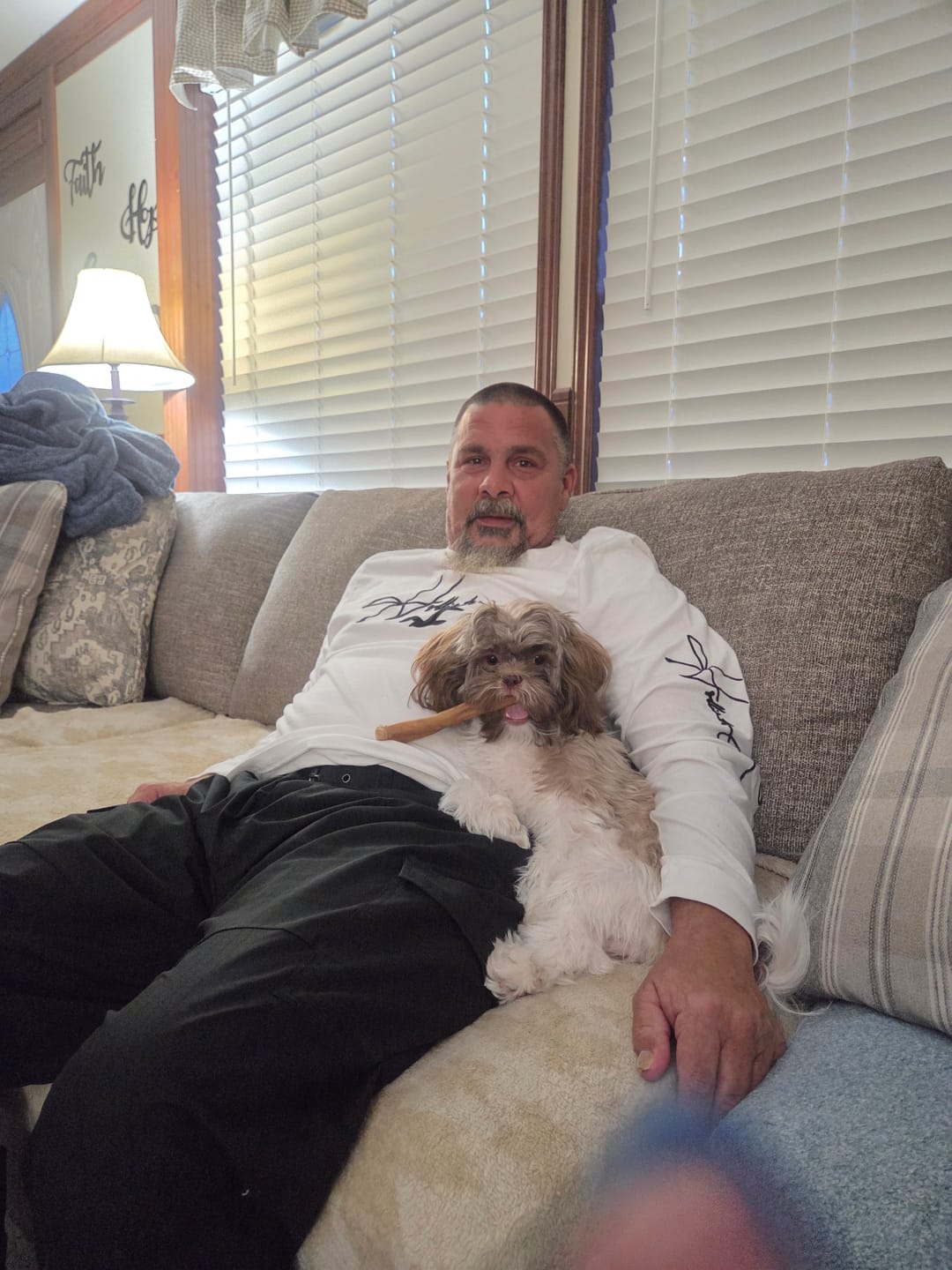 Customer photo review of Beef Collagen Sticks 6-Inch | Joint Support & Dental Health Dog Chew