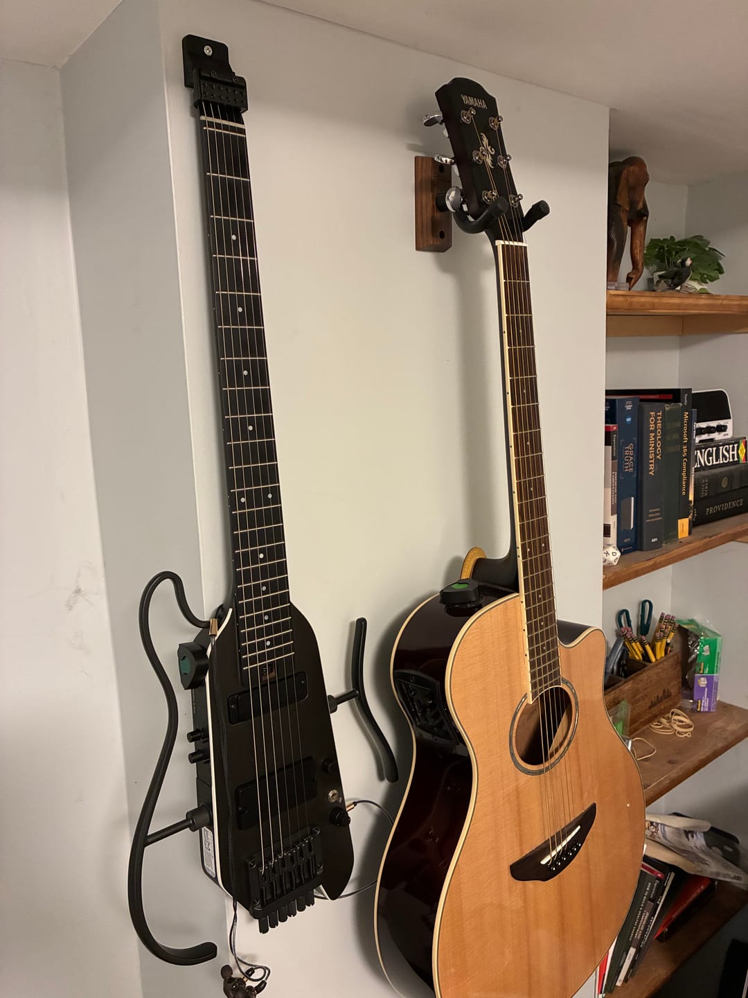 Customer photo review of Donner HUSH X PRO Electric Travel Guitar