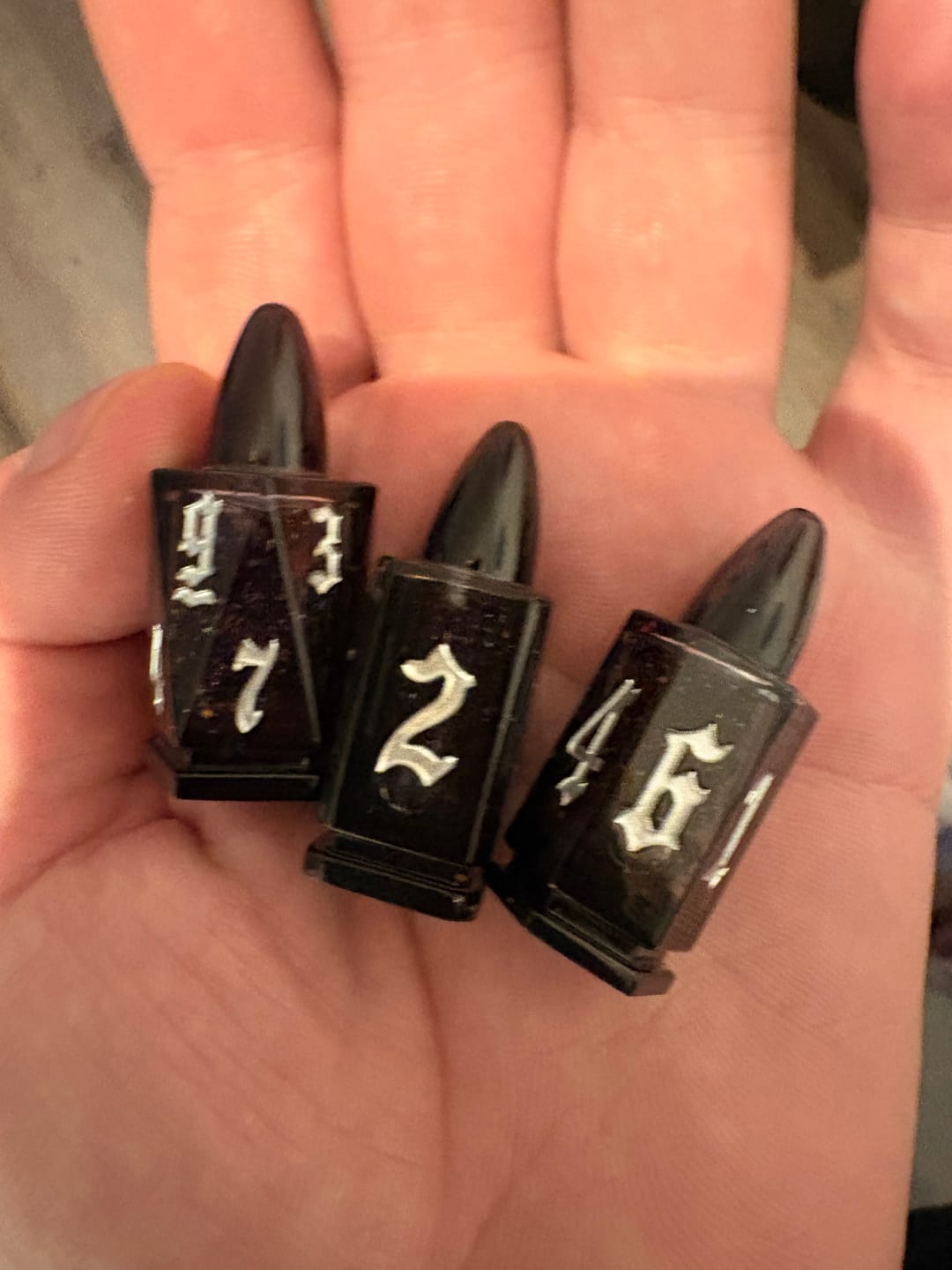 Customer photo review of Mystery Dice