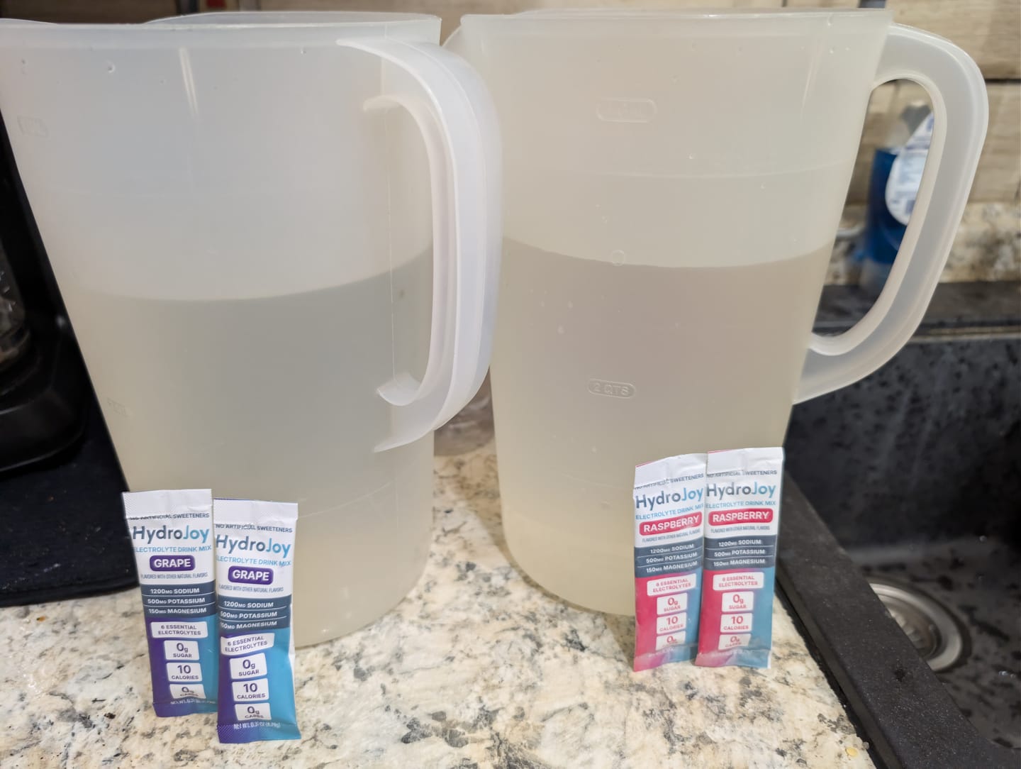 Customer photo review of Hydration Sticks (30 Pack)